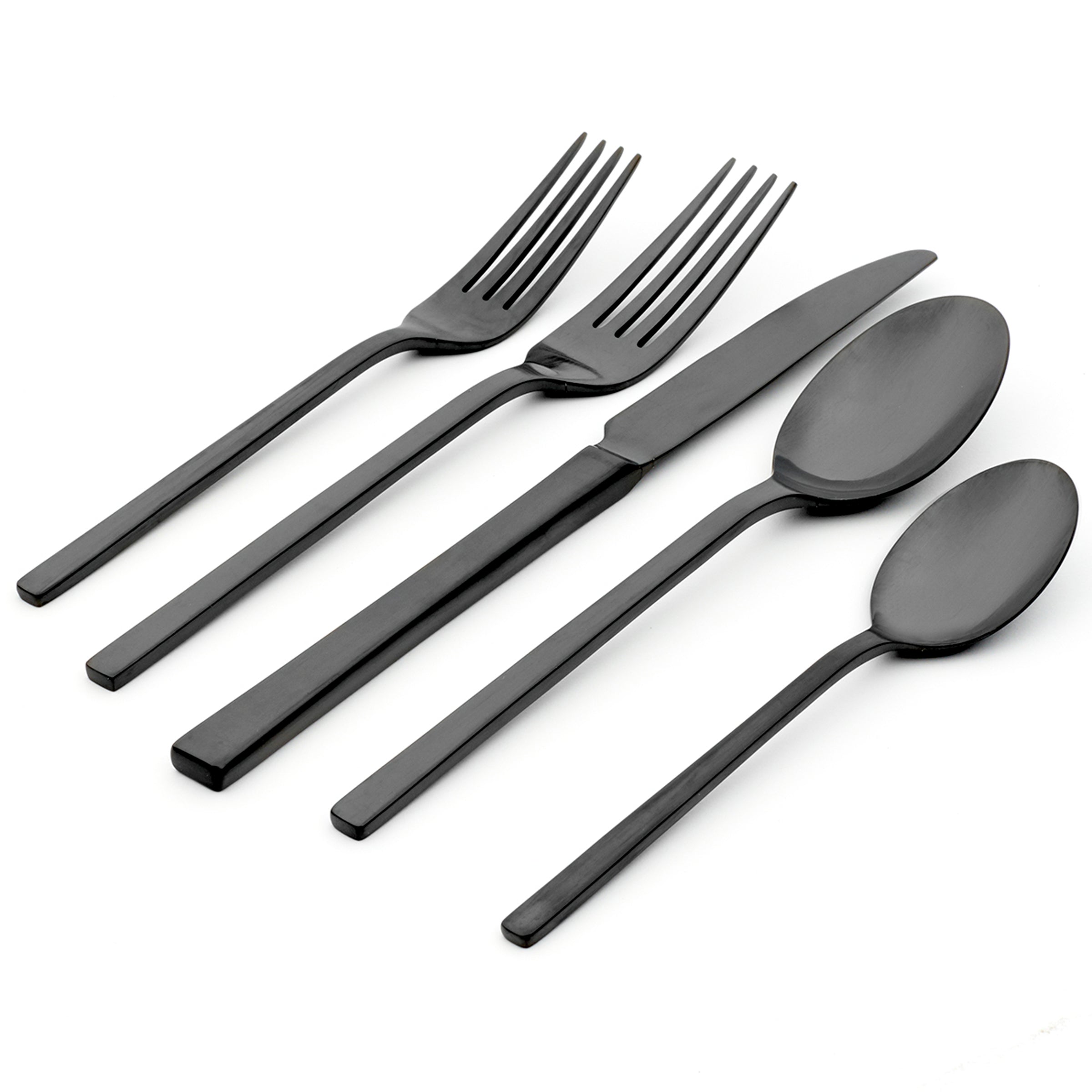 Allay Midnight 20 Piece Flatware Set – Lenox Corporation