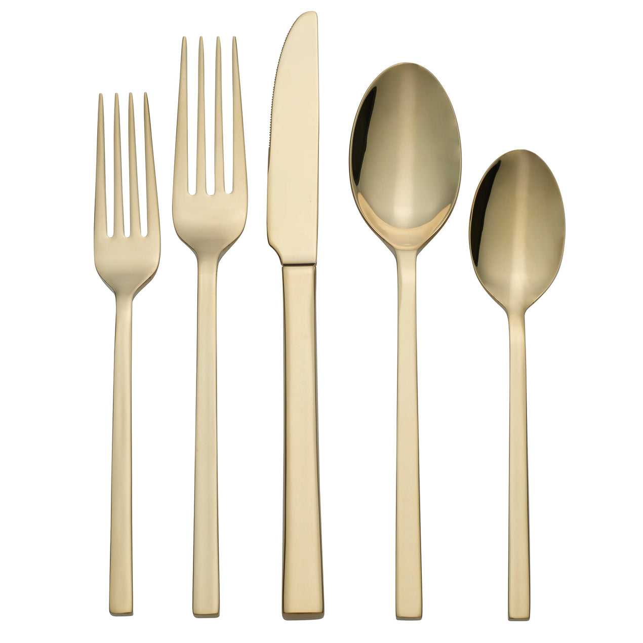 cambridge silversmiths Allay Champagne 20 Piece Everyday Flatware Set Service For 4