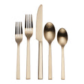 Chef's Table Champagne 20 Piece Everyday Flatware Set, Service For 4