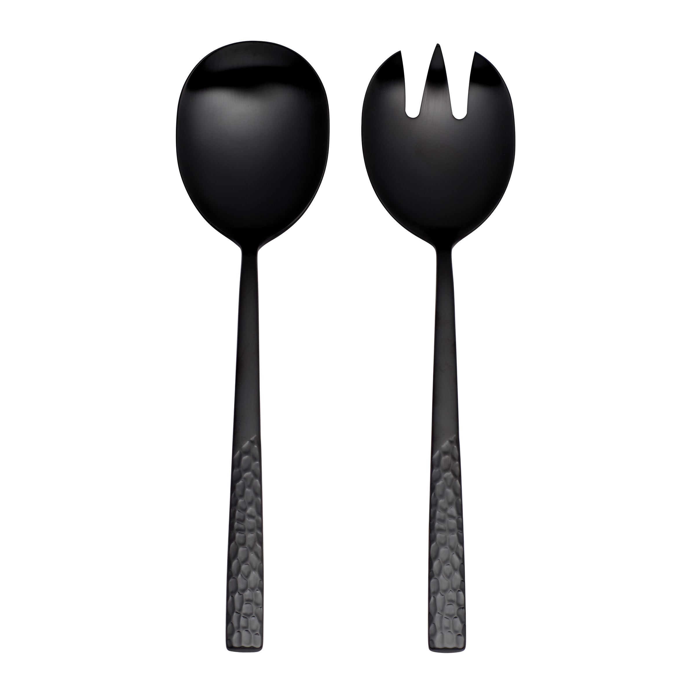❤★Super White Swan★上下partyまつげスーパーホワイトスワン Mezze Midnight 2-Piece Salad Servers – Lenox Corporation