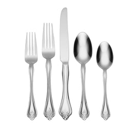 Oneida Grand Majesty Stainless Steel Flatware - Glossy USA Pattern (2001) - Great Used Condition