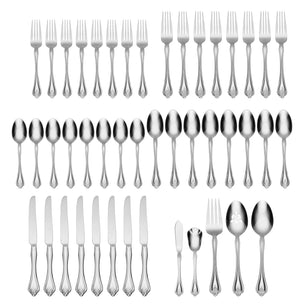 Boutonniere 45-Piece Flatware Set