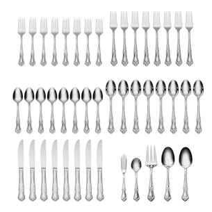 Azalea 45-Piece Flatware Set