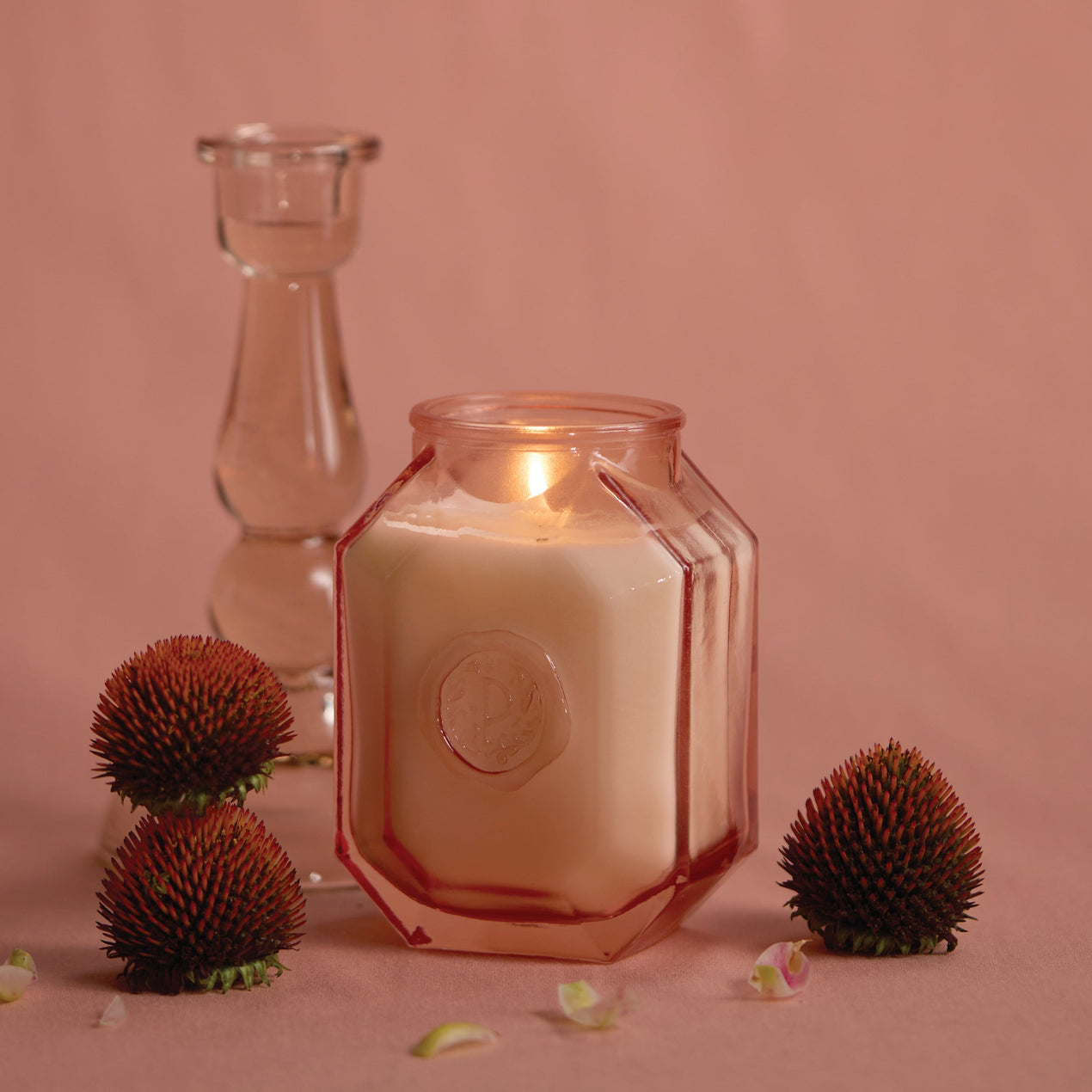 Botanica Candle - Saffron Rose, 8 oz