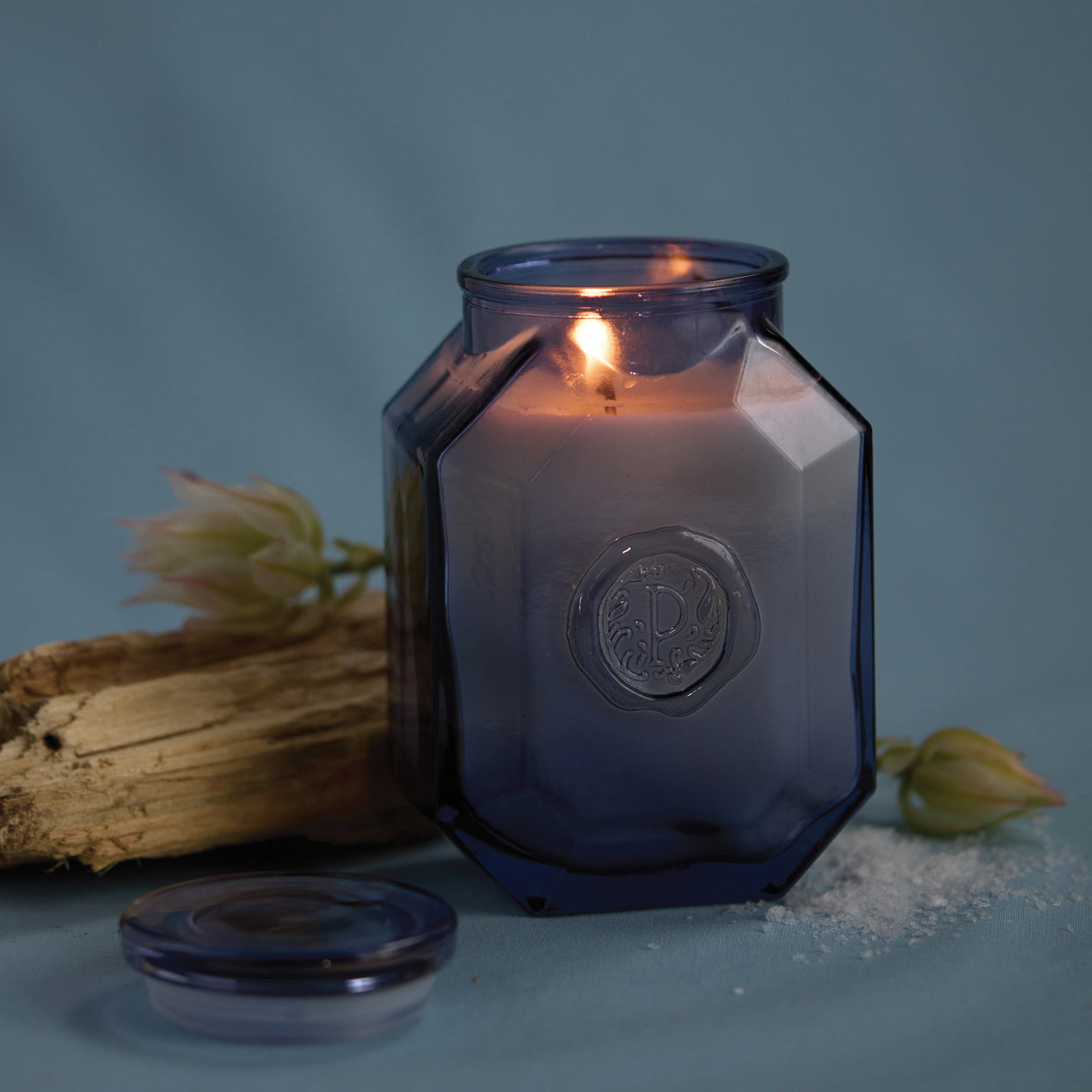 Botanica Candle - Sea Salt & Amber, 8 oz