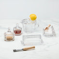 Glass Cloche Condiment Dish, Round