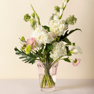 Kobenhavner Rose Quartz Glass Vase