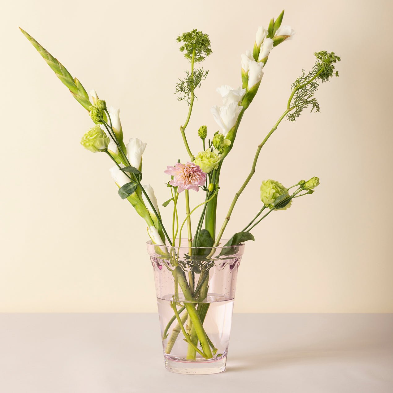 Kobenhavner Rose Quartz Glass Vase