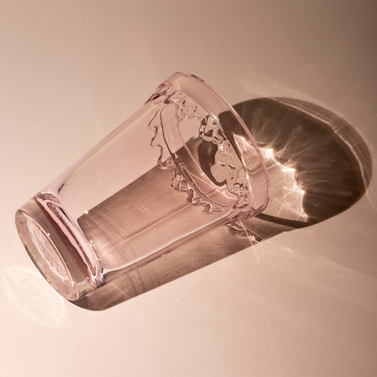 Kobenhavner Rose Quartz Glass Vase