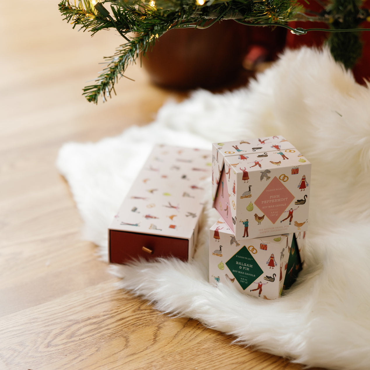 DTOC WINTER BERRY, PINK PEPPERMINT, BALSAM & FIR S/3