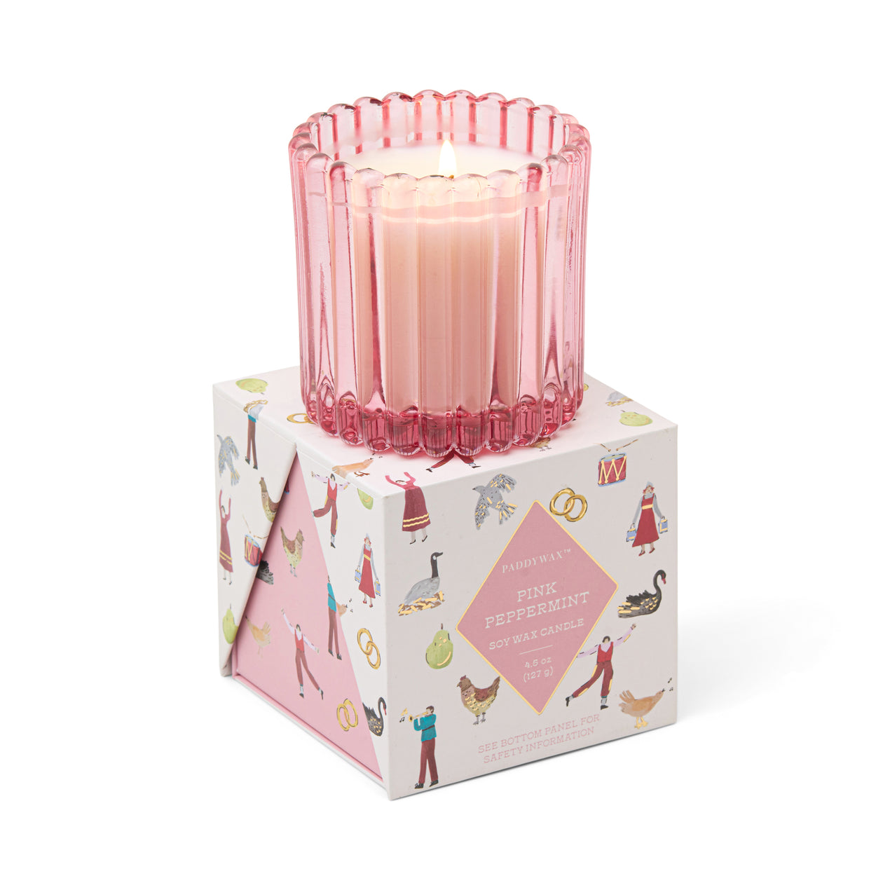 DTOC PINK PEPPERMINT 4.5 OZ CANDLE