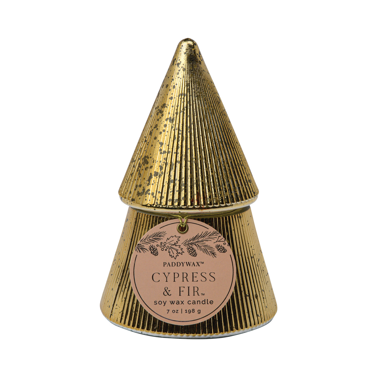 DTOC CYPRESS & FIR 7OZ GOLD TREE