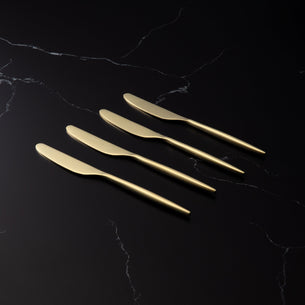 Gaze Champagne Satin Spreaders, Set of 4