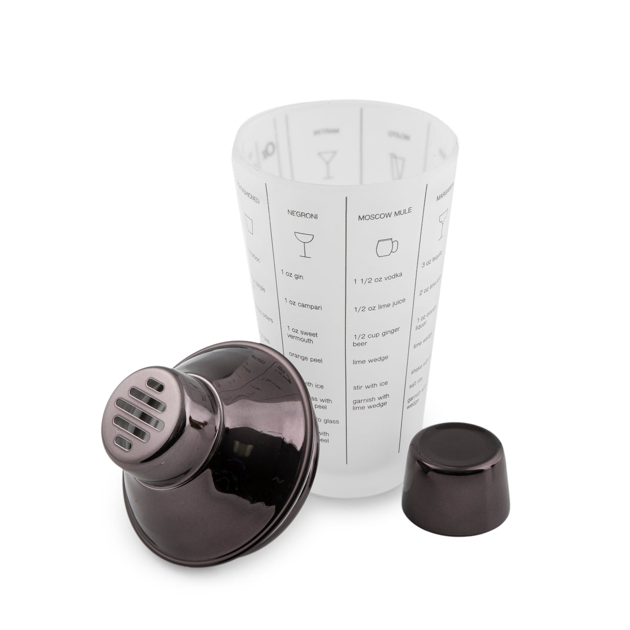 Black Mixology Shaker Tool Set 5 pc – Lenox Corporation