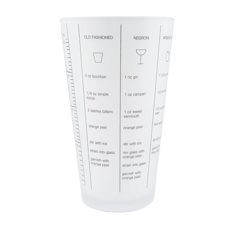 5-Piece Black Mixology Shaker Tool Set