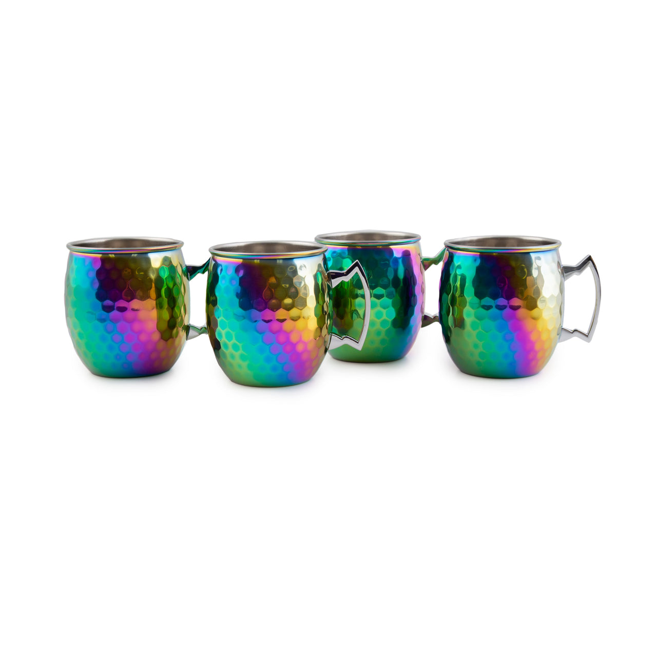 Hammered Rainbow Moscow Mule Mugs - Set Of 4 – Lenox Corporation