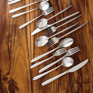 Averie Satin 20 Piece Flatware Set