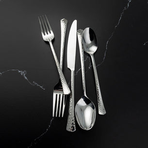 Reagan Hammered 20-Piece Flatware Set