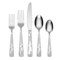Quadratic 20 Piece Everyday Flatware Set, Service For 4