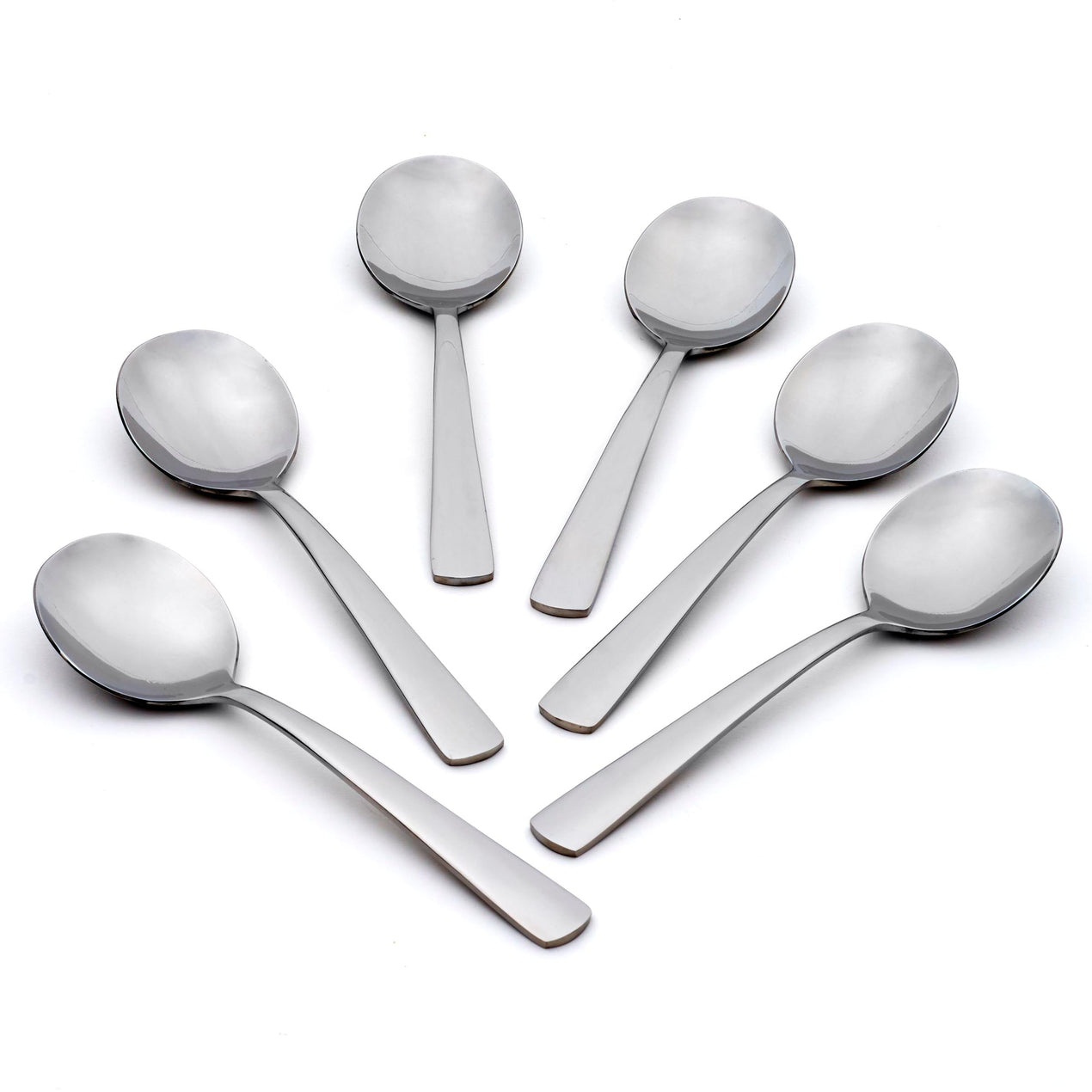 Aptitude Soup Spoons, Set of 6
