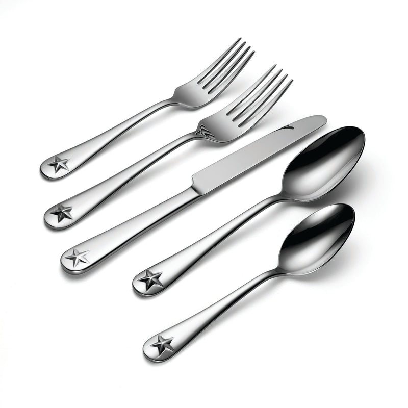 Tindra 45 Piece Everyday Flatware Set, Service For 8