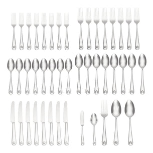 Tindra 45-Piece Flatware Set