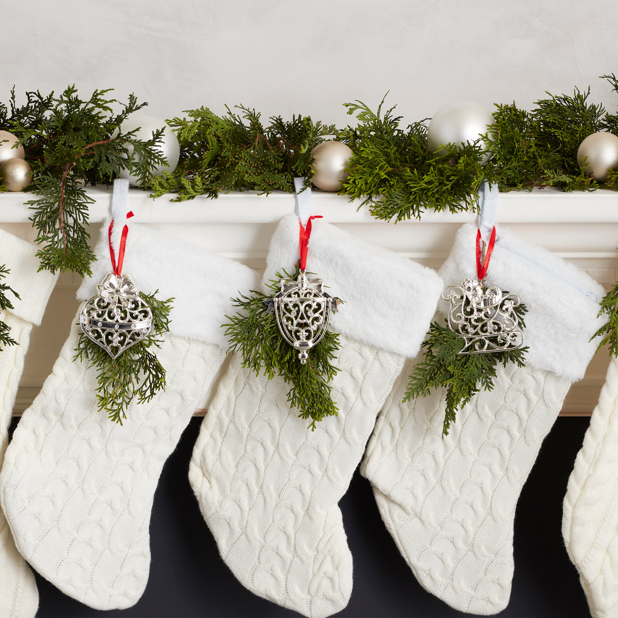 Sparkle & Scroll Ornaments - Set of 8 – Lenox Corporation