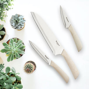 Harvest 3-Piece Cutlery Set with Blade Guards