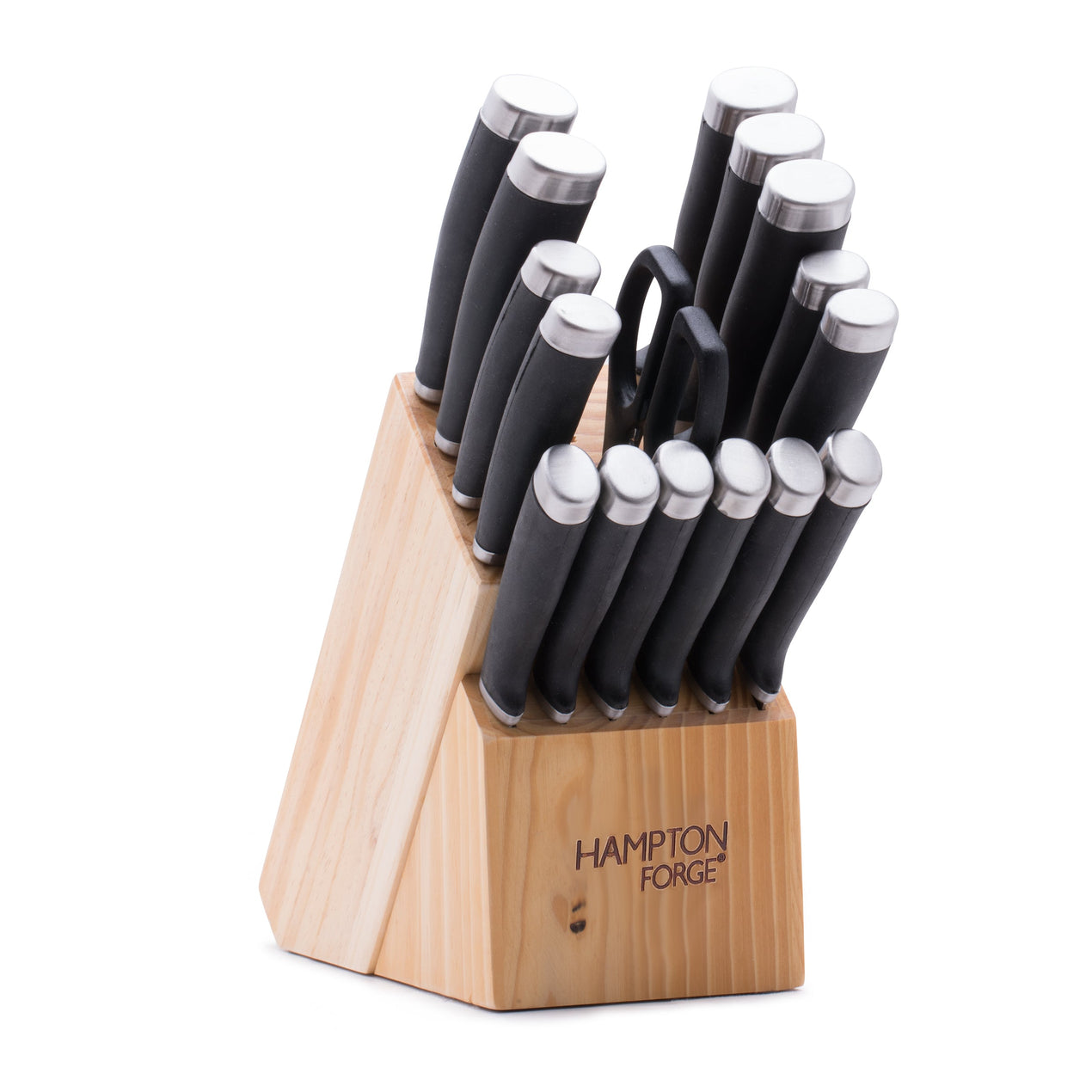 cambridge silversmiths Epicure Black 17 Piece Cutlery Set