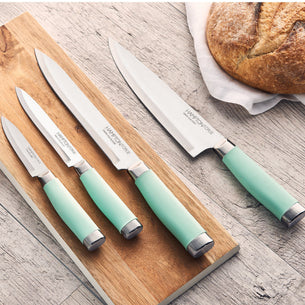 Epicure Pistachio 17-Piece Cutlery Block Set