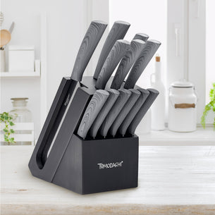 Raintree Ash 13-Piece Cutlery Block Set