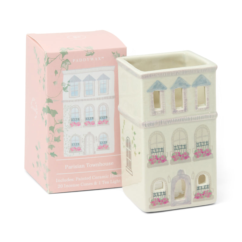 DTOC PARISAN TOWNHOUSE INCENSE & TEA LIGHT HOLDER