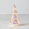 Led Lit Iridescent Glass Holiday Tree