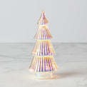 Led Lit Iridescent Glass Holiday Tree