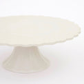 Bamboo Cream Small Cake Stand