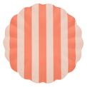 Stripey Assorted Bamboo Large Plates, Set of 6