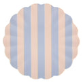 Stripey Assorted Bamboo Large Plates, Set of 6