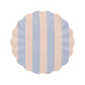 Stripey Assorted Bamboo Small Plates, Set of 6