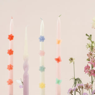 Butterfly Taper Candles, Set of 2