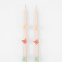 Butterfly Taper Candles, 2 pc Set