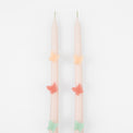 Butterfly Taper Candles, 2 pc Set