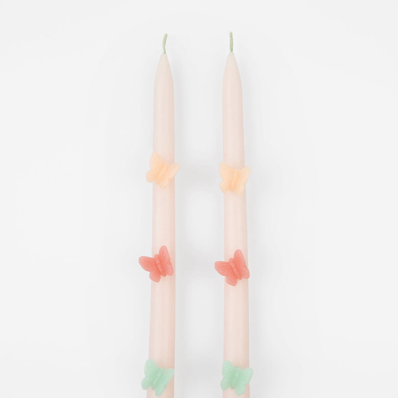 Butterfly Taper Candles, 2 pc Set