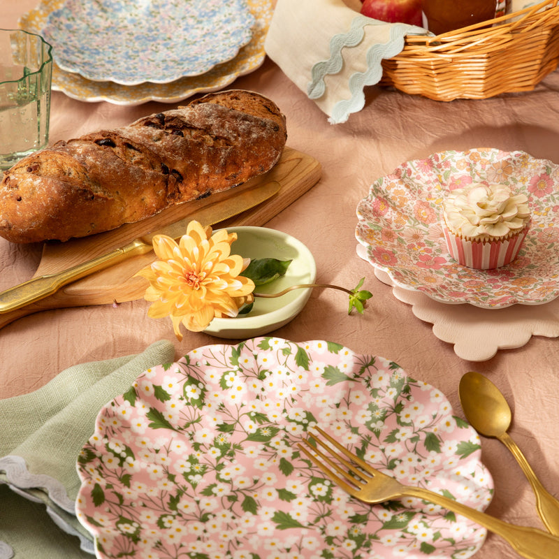 Meri Meri X Liberty Floral Melamine Large Plate, Set of 4