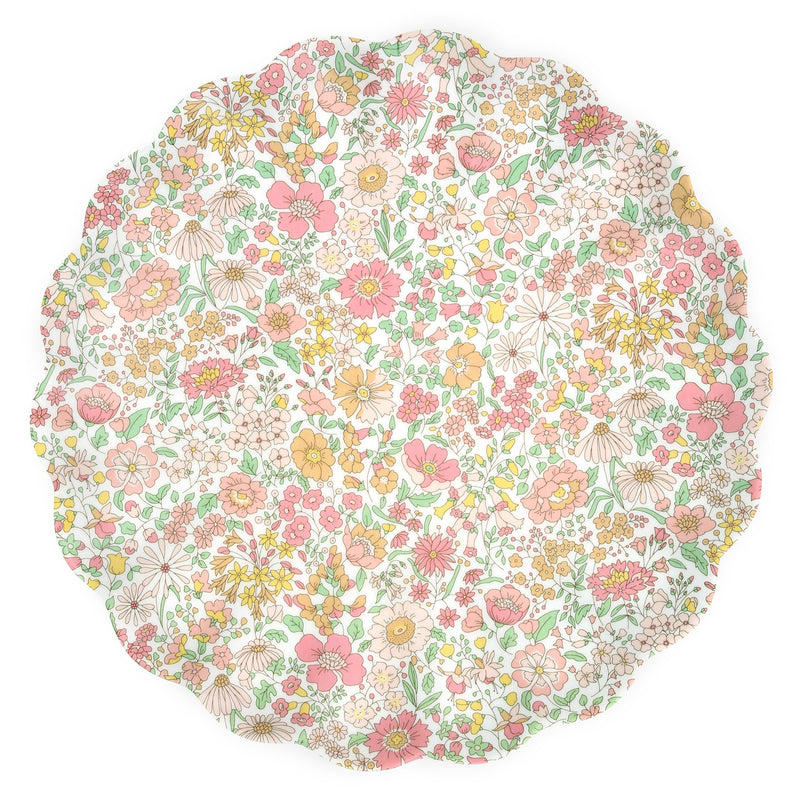 Meri Meri X Liberty Floral Melamine Large Plate, Set of 4