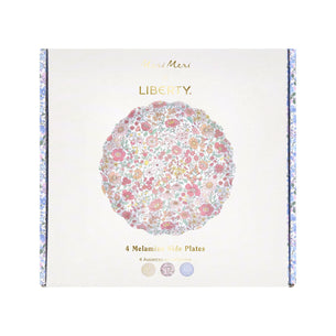Meri Meri X Liberty Floral Melamine Small Plate, Set of 4