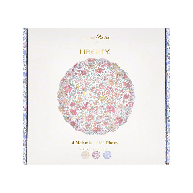 Meri Meri X Liberty Floral Melamine Small Plates, Assorted S