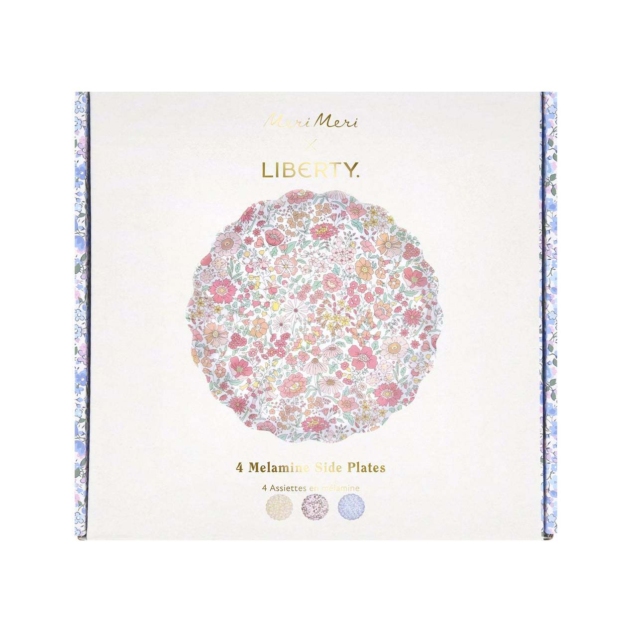 Meri Meri X Liberty Floral Melamine Small Plates, Assorted S