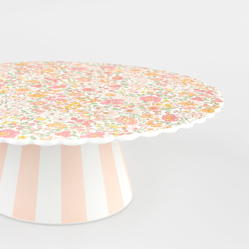 Meri Meri X Liberty Mixed Print Melamine Cake Stand