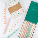 DTOC FESTIVE PATTERN TABLE CANDLES