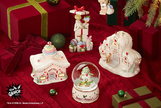 Lit Holiday Brush Trees 3-Piece Set – Lenox Corporation